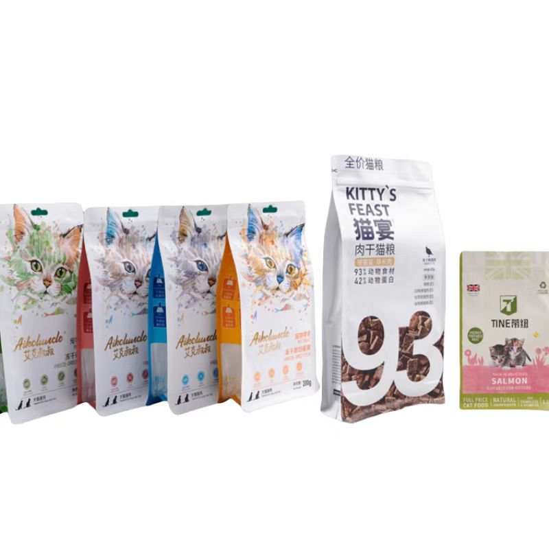 ఘనీభవించిన వాక్యూమ్ బ్యాగ్ డాగ్ ఫుడ్ ప్యాకేజింగ్ బ్యాగ్